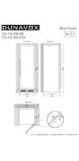 Винный шкаф Dunavox DX-119.386DSS фото 2 в Екатеринбурге