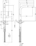 Смеситель Smeg MDQ5-IS2 фото 2 в Екатеринбурге