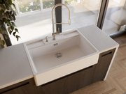 Смеситель Omoikiri KANTO-2 PLUS-SB C-WH фото 3 в Екатеринбурге