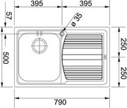 Мойка Franke LLX 611 крыло справа фото 2 в Екатеринбурге