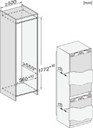 Встраиваемый холодильник Miele KFN 7774 C фото 3 в Екатеринбурге
