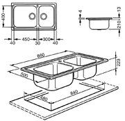 Мойка Smeg LG862 фото 2 в Екатеринбурге