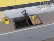 Мойка Omoikiri Banzen 86-2 GR фото 3 в Екатеринбурге