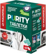 Таблетки для посудомоечных машин Maunfeld MDT60EC Purity ECO all in 1 фото в Екатеринбурге