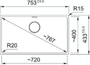 Мойка Franke MRG 210/110-72 черный матовый фото 4 в Екатеринбурге