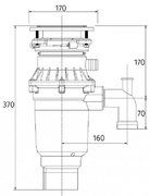 Измельчитель пищевых отходов Bone Crusher BC 810-Slim Line фото 4 в Екатеринбурге