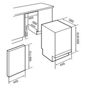 Посудомоечная машина Teka DW1 455 FI фото 3 в Екатеринбурге