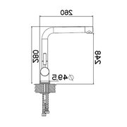 Смеситель Franke Samoa хром фото 2 в Екатеринбурге