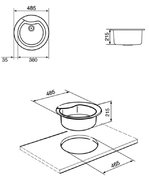 Мойка Smeg LSE48RA фото 2 в Екатеринбурге
