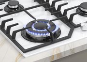 Газовая варочная панель из закаленного стекла Zigmund Shtain M 32.6 W фото 3 в Екатеринбурге