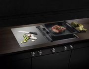 Индукционная варочная панель с вытяжкой Kuppersbusch KMI 9850.0 SR фото 2 в Екатеринбурге