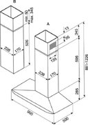 Вытяжка De Dietrich DHD 709 EE 1 фото 2 в Екатеринбурге