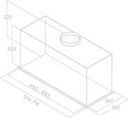 Встраиваемая вытяжка Elica LANE SENSOR IX/A/72 фото 3 в Екатеринбурге