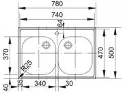 Мойка Franke ETX 620-50 фото 3 в Екатеринбурге
