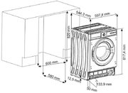 Встраиваемая стиральная машина Vestfrost VF714BI03W фото 4 в Екатеринбурге