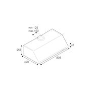 Вытяжка Bertazzoni KU90 PRO 1 X A фото 4 в Екатеринбурге