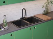 Мойка Omoikiri TEDORI 86-2 BL фото 2 в Екатеринбурге