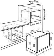 Духовой шкаф Smeg SCP112 фото 2 в Екатеринбурге
