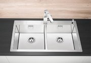 Мойка Бланко Claron 400/400-IF/N нержавеющая сталь фото 2 в Екатеринбурге Мойка Blanco Claron 400/400-IF/N нержавеющая сталь фото 2 в Екатеринбурге