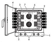 Конвекционная печь Smeg ALFA625HR-2 фото 3 в Екатеринбурге