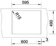 Мойка BLANCO DALAGO 6 Silgranit черный, клапан-автомат фото 4 в Екатеринбурге Мойка BLANCO DALAGO 6 Silgranit черный, клапан-автомат фото 4 в Екатеринбурге