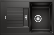 Мойка BLANCO ZIA 45 S Silgranit черный фото в Екатеринбурге Мойка BLANCO ZIA 45 S Silgranit черный фото в Екатеринбурге