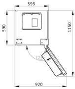 Холодильник Korting KNFC 62029 X фото 3 в Екатеринбурге