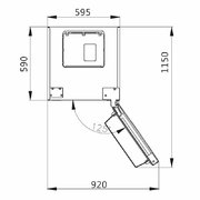 Холодильник Korting KNFC 62029 XN фото 3 в Екатеринбурге