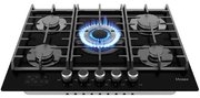 Газовая варочная панель Haier HHX-G75CWSB фото 4 в Екатеринбурге