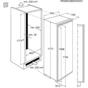 Холодильник AEG SKD71800F0 фото 2 в Екатеринбурге