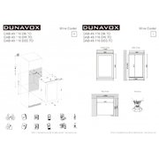 Винный шкаф Dunavox DAB-49.116DB.TO фото 3 в Екатеринбурге