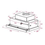 Встраиваемая вытяжка TEKA CNL 6610 Stainless Steel фото 2 в Екатеринбурге