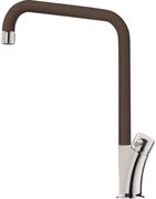 Смеситель Franke Galileo хром/шоколад