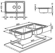 Мойка Smeg LGM862 фото 2 в Екатеринбурге