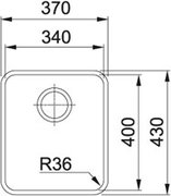 Мойка Franke ANX 110-34 фото 3 в Екатеринбурге