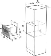 Встраиваемая автоматическая кофемашина Gorenje CMA9200UX фото 4 в Екатеринбурге