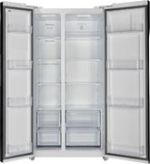 Холодильник Hyundai CS6503FV белое стекло фото 3 в Екатеринбурге