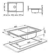 Мойка Smeg LGM861S фото 2 в Екатеринбурге