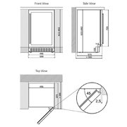 Винный шкаф Dunavox DAUF-38.100DOP.TO фото 4 в Екатеринбурге