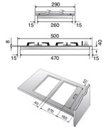 Гриль Ilve H31/ IX фото 2 в Екатеринбурге