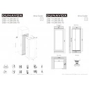 Винный шкаф Dunavox DAB-114.288DB.TO фото 3 в Екатеринбурге