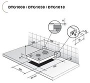 Независимая варочная панель De Dietrich DTG 1038 X фото 4 в Екатеринбурге