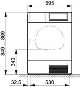 Сушильная машина Schulthess Spirit 620 White фото 3 в Екатеринбурге