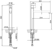 Смеситель Smeg ML19-CR фото 2 в Екатеринбурге