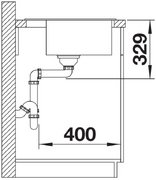 Мойка BLANCO LEGRA 6 Silgranit антрацит фото 4 в Екатеринбурге Мойка BLANCO LEGRA 6 Silgranit антрацит фото 4 в Екатеринбурге