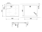 Варочная панель Smeg SE364TDM фото 3 в Екатеринбурге