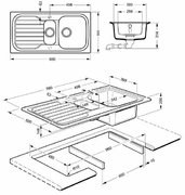 Мойка Smeg LS251CO фото 2 в Екатеринбурге