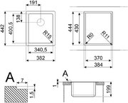 Мойка Smeg VFU34SFR фото 3 в Екатеринбурге