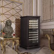 Винный шкаф Meyvel MV99PRO-KBT2 (Тёмный шоколад) фото 2 в Екатеринбурге