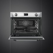 Духовой шкаф комбинированный с микроволновой печью Smeg SF4920MCX1 фото 3 в Екатеринбурге